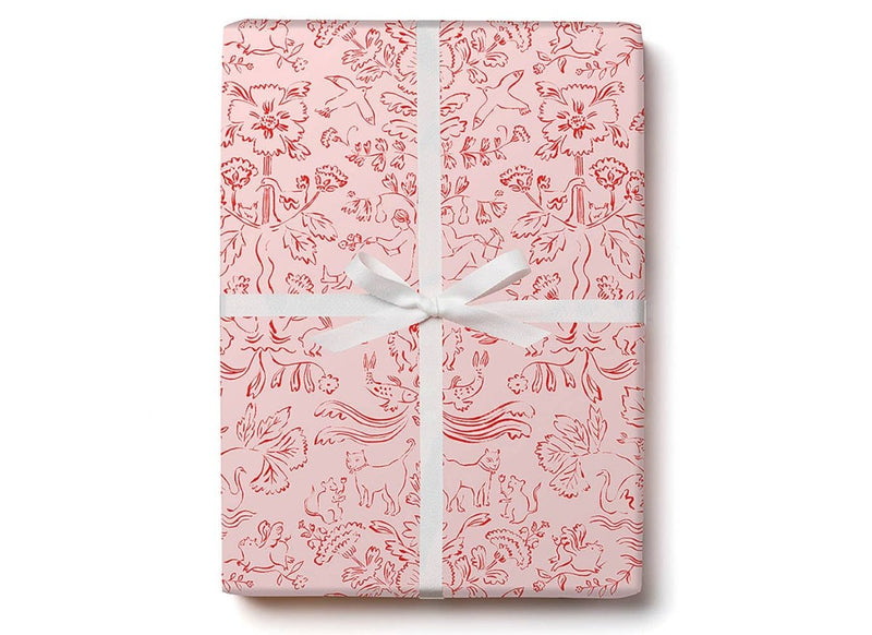 Gift Wrap: Emily Isabella - Otomi (Roll of 3 Sheets) - Tales for Tadpoles