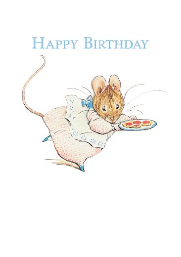 Greeting Card: Beatrix Potter - Appley Dapply Happy Birthday - Tales for Tadpoles