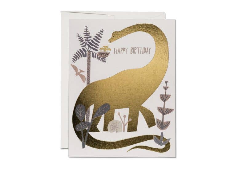 Greeting Card: Christian Robinson, Dinosaur Birthday - Tales for Tadpoles