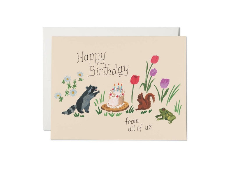 Greeting Card: Danielle Kroll - Birthday Critters - Tales for Tadpoles