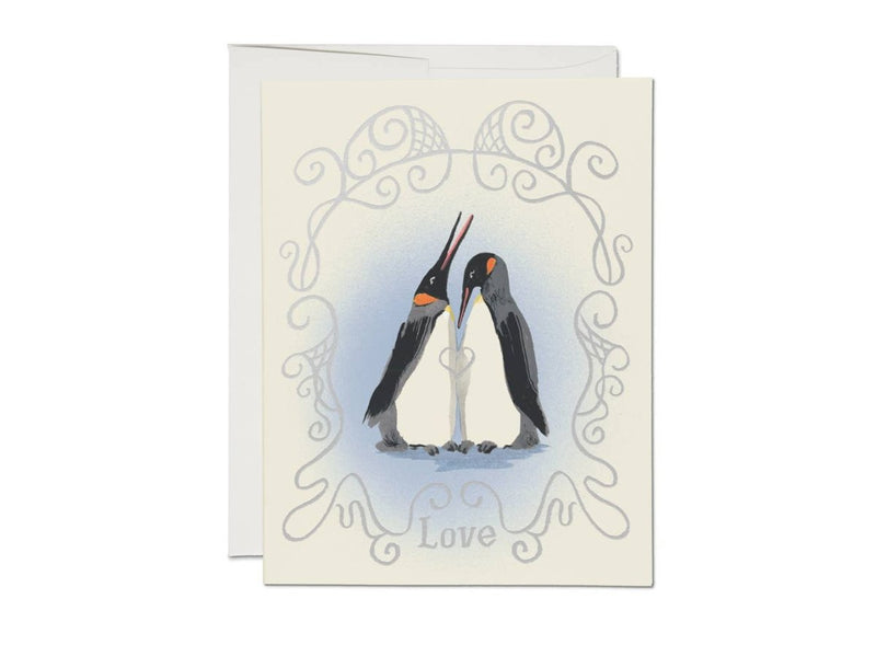 Greeting Card: Danielle Kroll - Penguin Love - Tales for Tadpoles