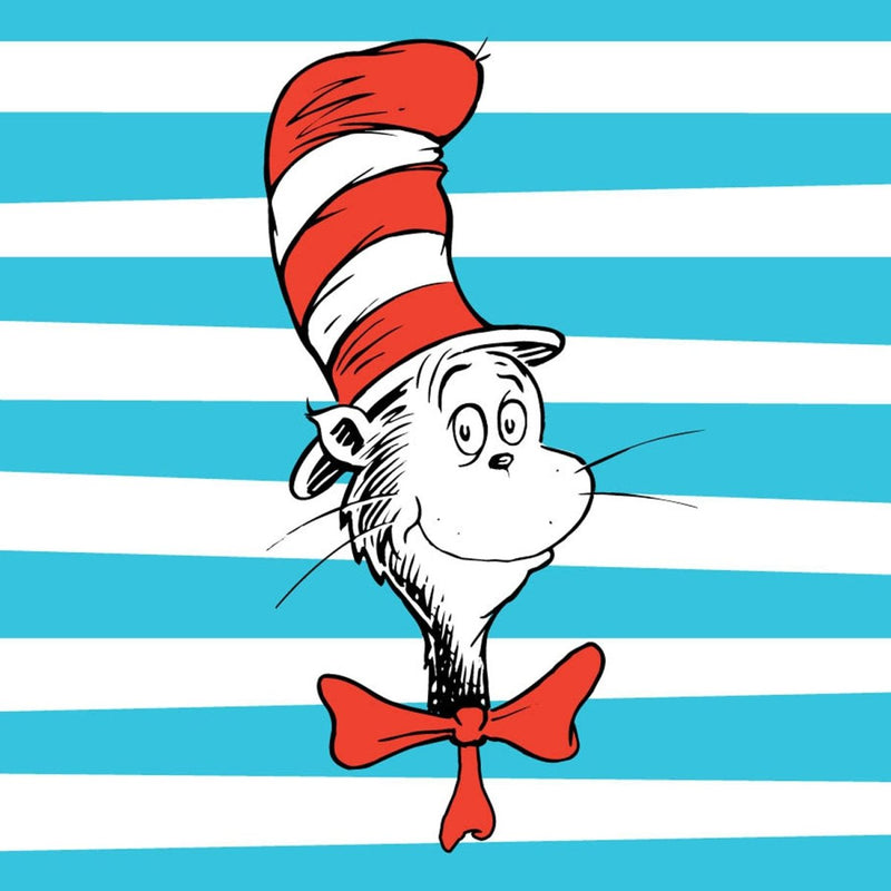 Greeting Card: Dr. Seuss - Cat in the Hat (Stripes) - Tales for Tadpoles