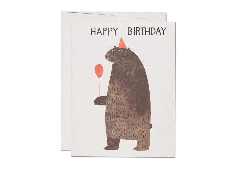 Greeting Card: Jon Klassen - Happy Birthday Bear - Tales for Tadpoles