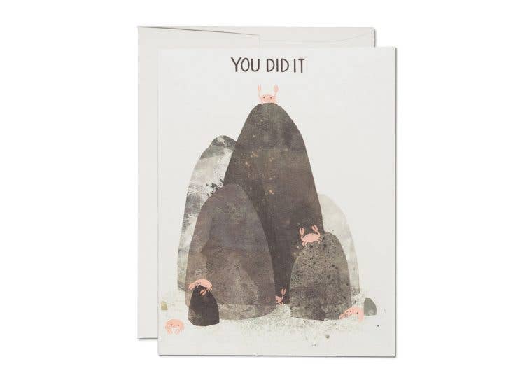 Greeting Card: Jon Klassen - You Did It Crabs - Tales for Tadpoles