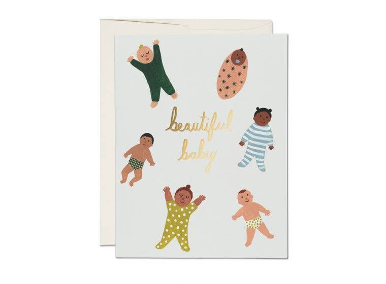 Greeting Card: Kate Pugsley, Beautiful Baby - Tales for Tadpoles