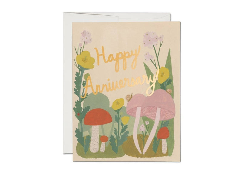 Greeting Card: Kate Pugsley - Woodland Anniversary - Tales for Tadpoles