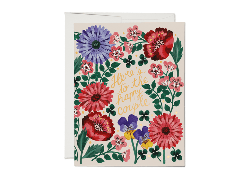 Greeting Card: Lily Odette, Blooming Couple - Tales for Tadpoles