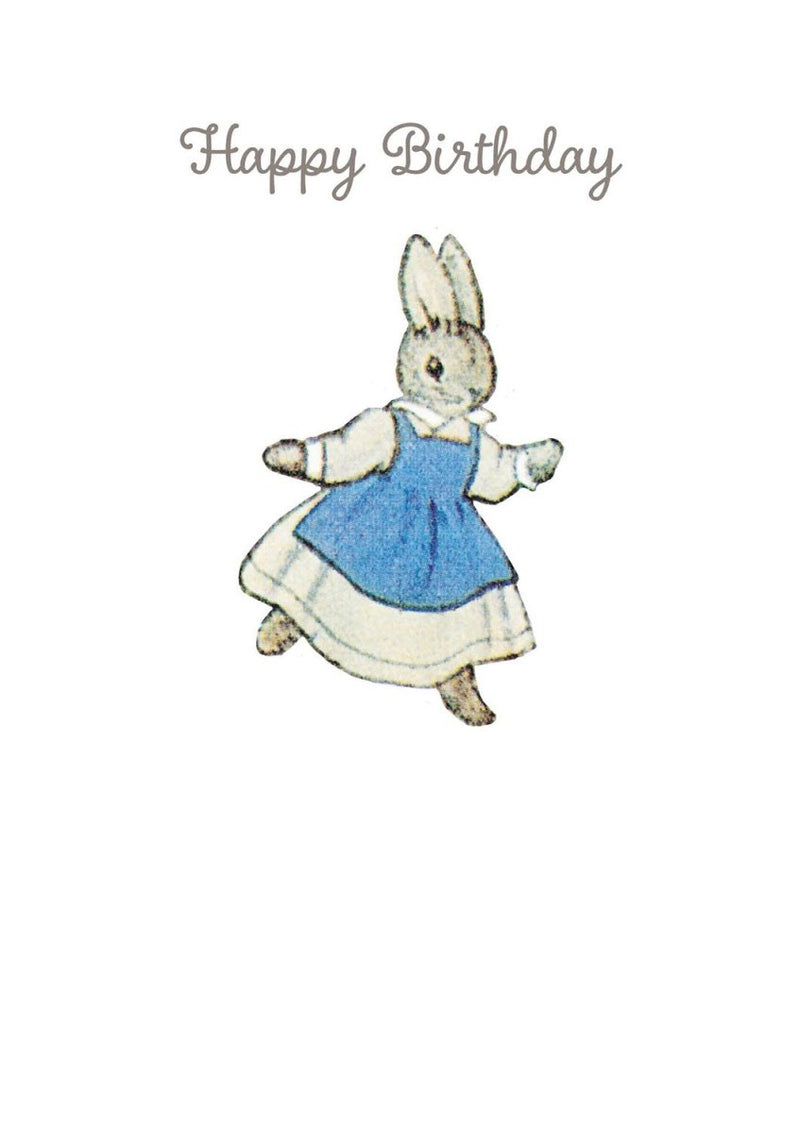 Greeting Card: Little Grey Rabbit - Happy Birthday - Tales for Tadpoles