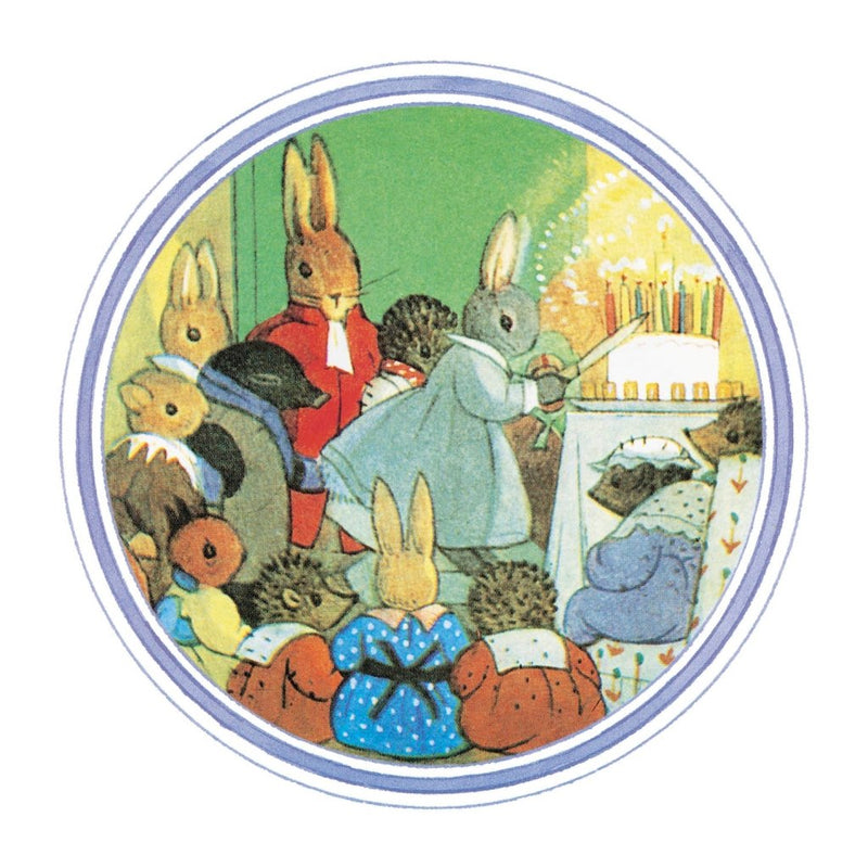 Greeting Card: Little Grey Rabbit - (Square) Birthday Party - Tales for Tadpoles