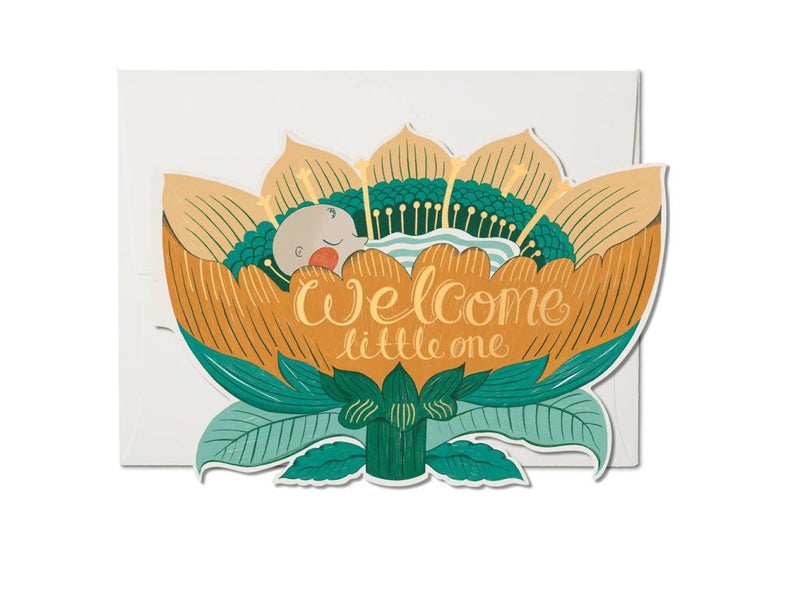 Greeting Card: Melissa Castrillon, Baby Blossom - Tales for Tadpoles