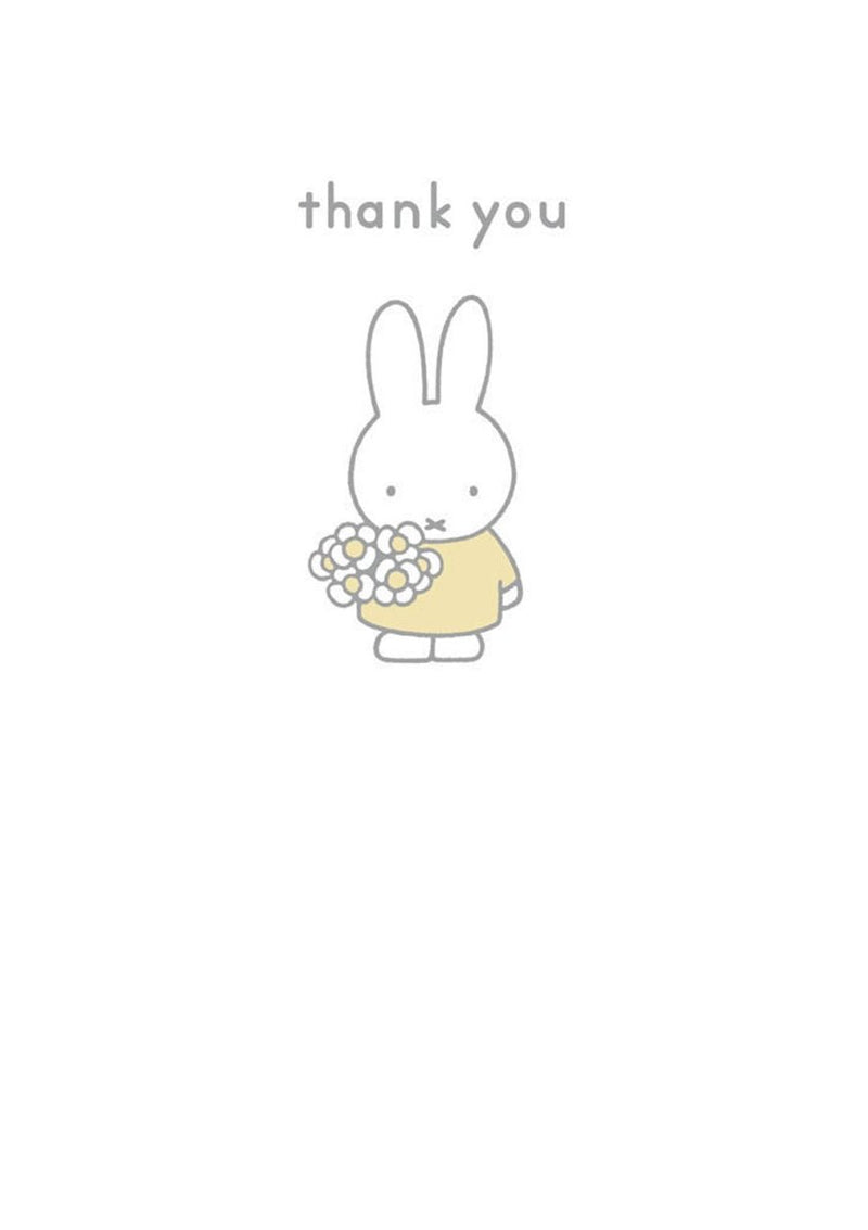 Greeting Card: Miffy - Thank You - Tales for Tadpoles