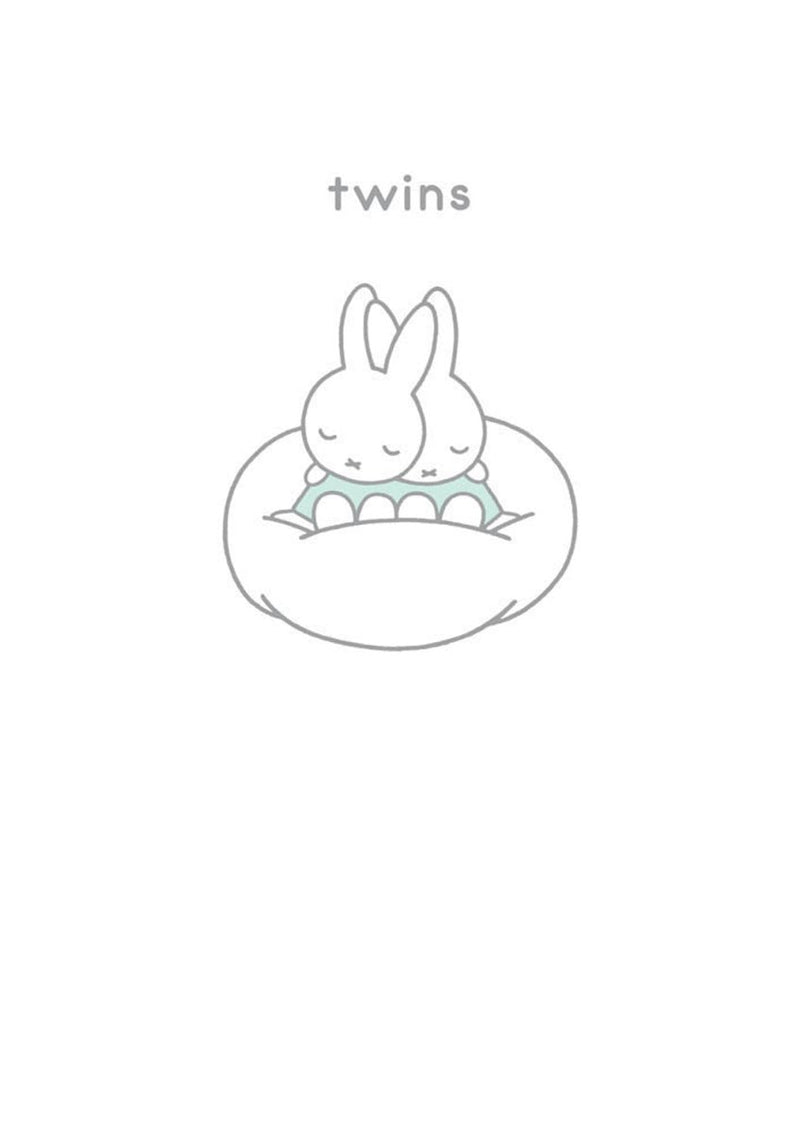 Greeting Card: Miffy - Twins - Tales for Tadpoles