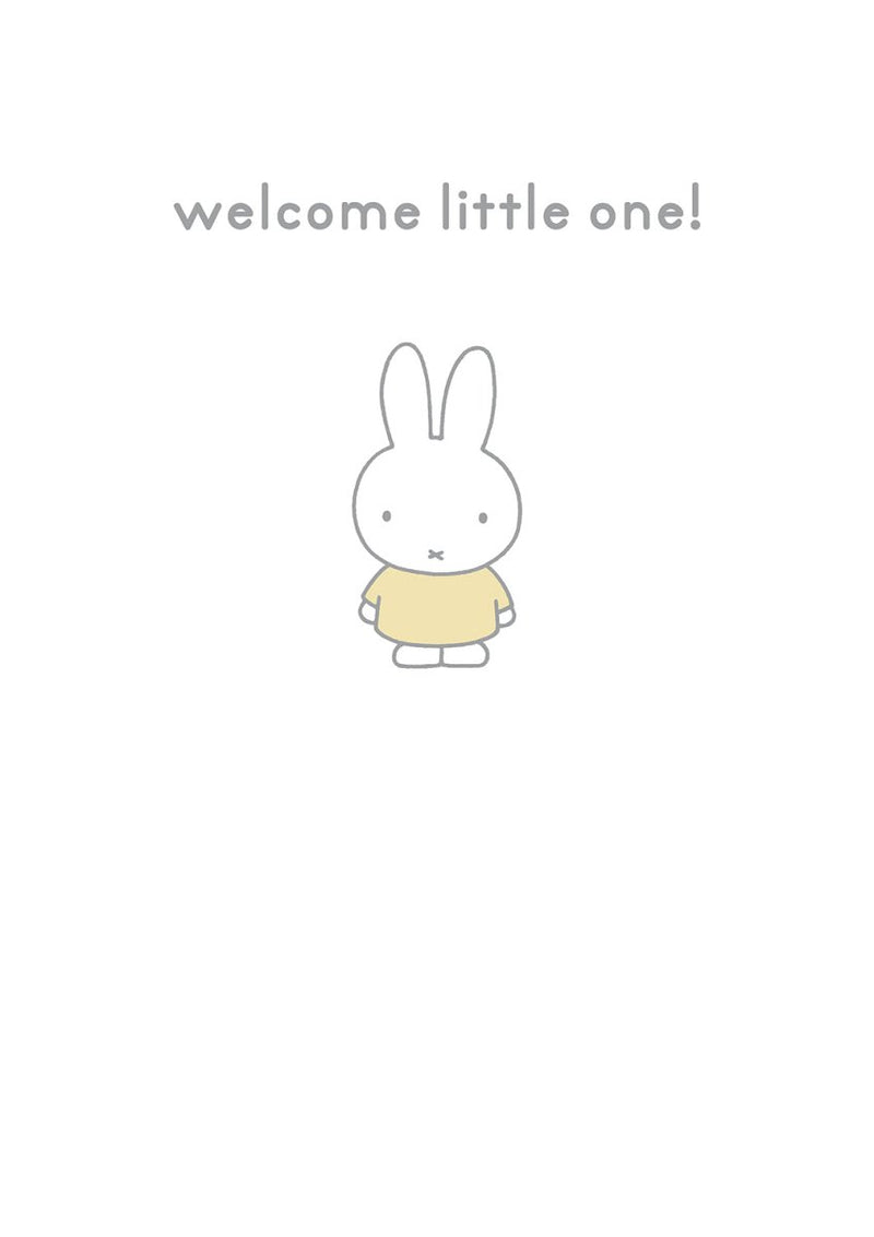 Greeting Card: Miffy - Welcome Little One! - Tales for Tadpoles