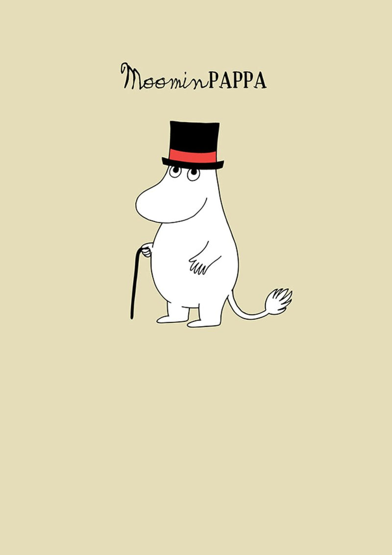 Greeting Card: Moomin - Moominpappa - Tales for Tadpoles