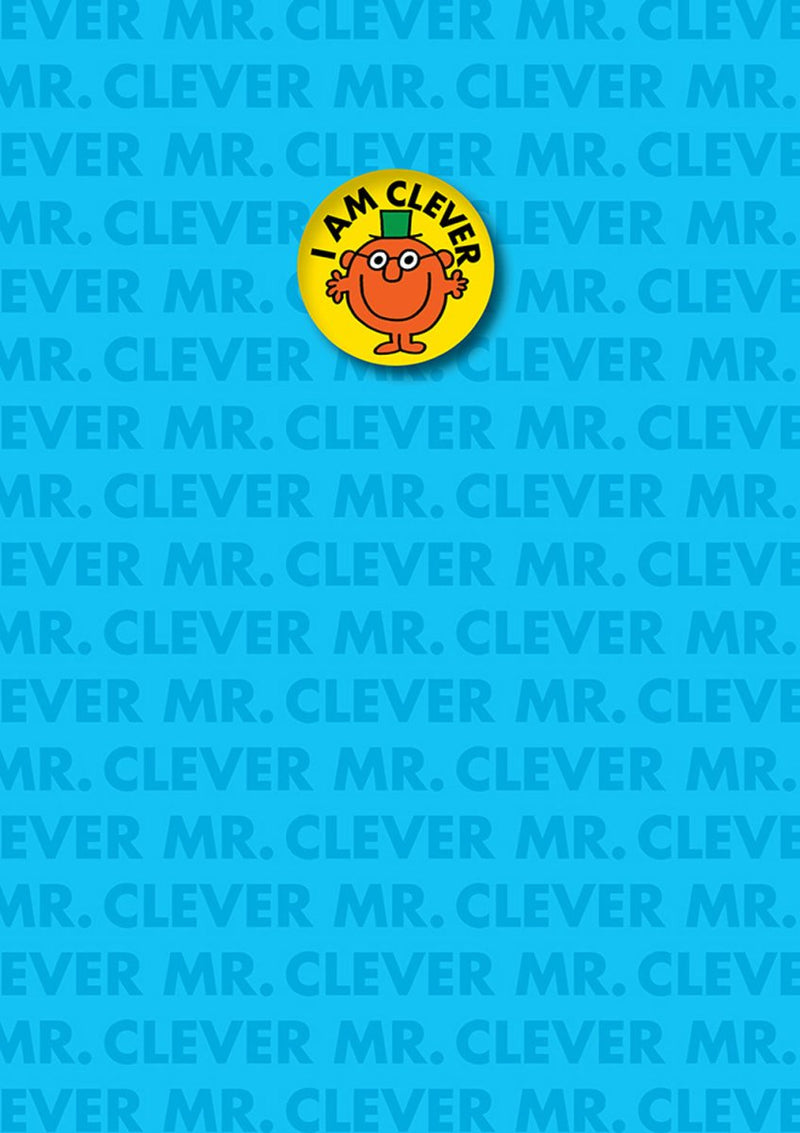 Greeting Card: Mr. Men and Little Miss - Mr. Clever Badge - Tales for Tadpoles