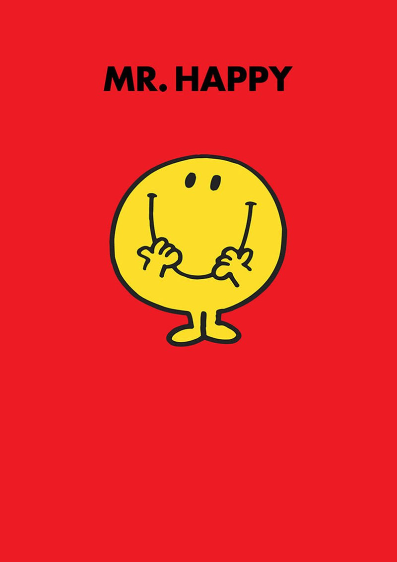 Greeting Card: Mr. Men and Little Miss - Mr. Happy - Tales for Tadpoles