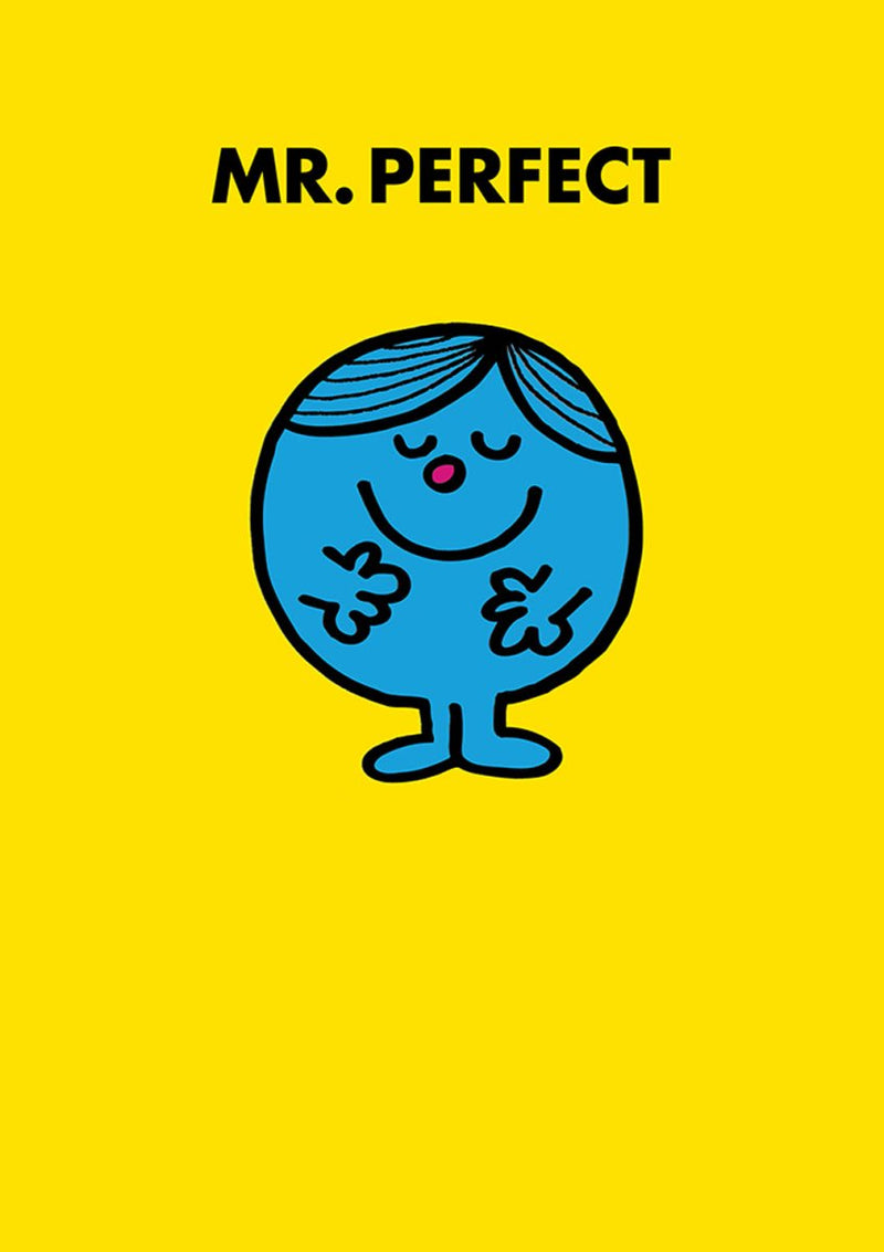 Greeting Card: Mr. Men and Little Miss - Mr. Perfect - Tales for Tadpoles