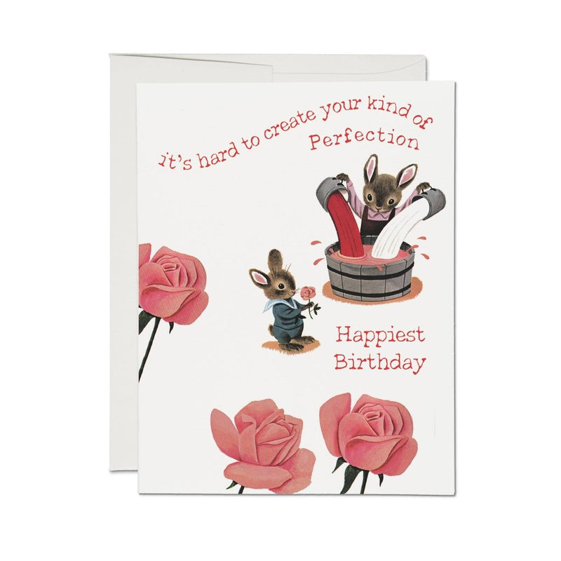 Greeting Card: Richard Scarry, Bunny Rose Birthday - Tales for Tadpoles