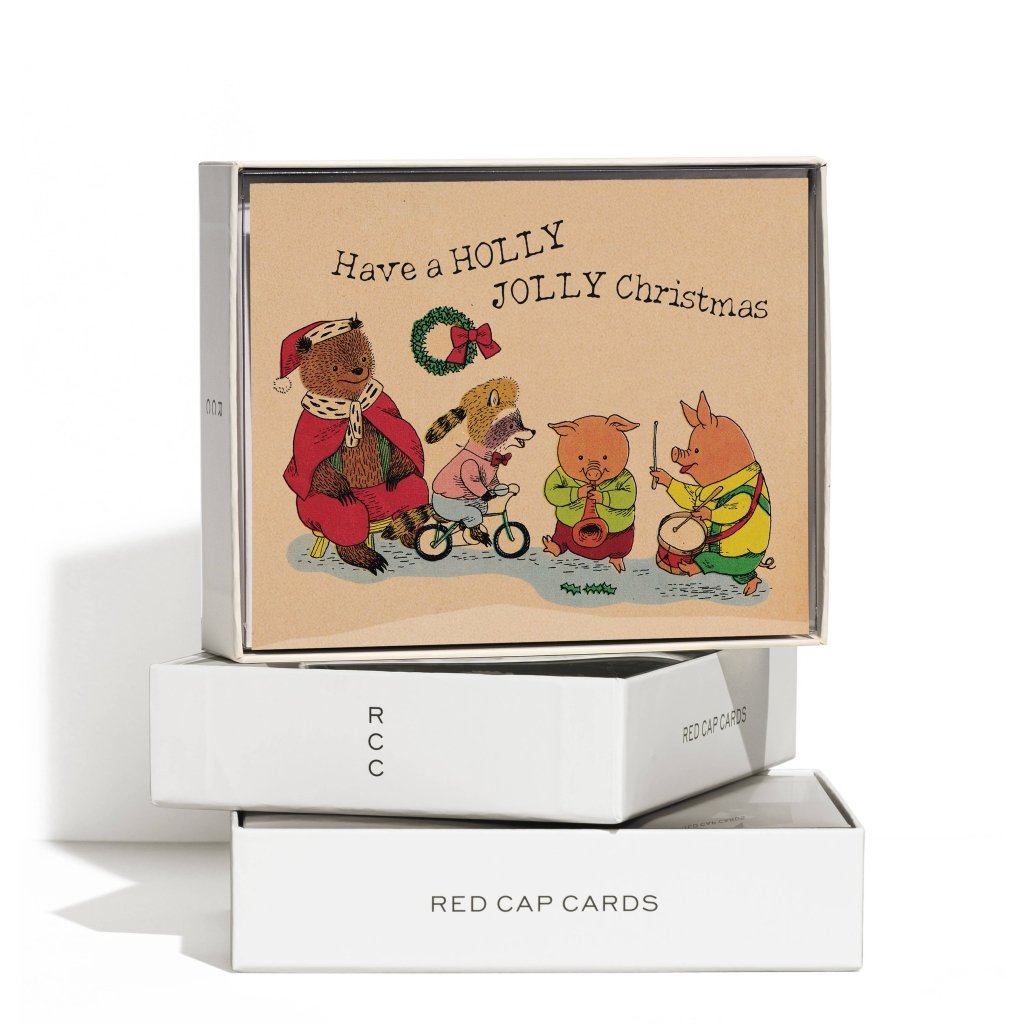 Greeting Card: Richard Scarry, Holly Jolly - Tales for Tadpoles