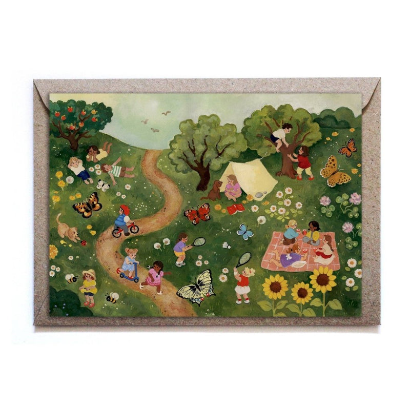 Greeting Card: Studiosatsch, Childhood Summer - Tales for Tadpoles