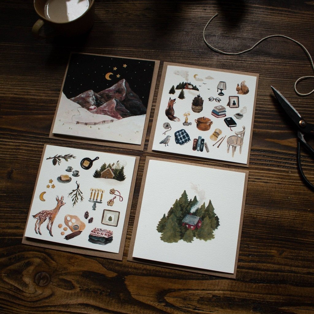 Greeting Card: Studiosatsch, Forest Hideaway - Tales for Tadpoles