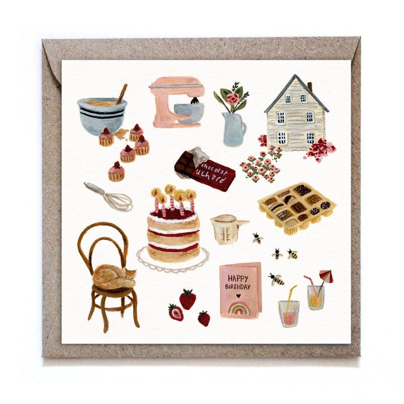 Greeting Card: Studiosatsch, Happy Birthday - Tales for Tadpoles