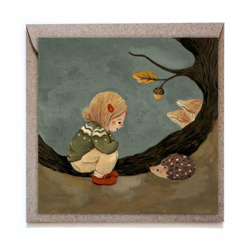 Greeting Card: Studiosatsch, My Little Hedgehog - Tales for Tadpoles
