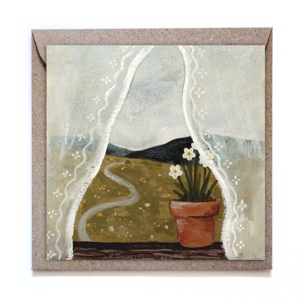 Greeting Card: Studiosatsch, Peaceful View - Tales for Tadpoles