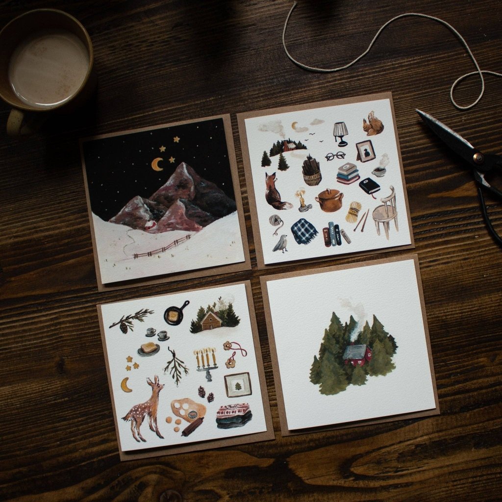 Greeting Card: Studiosatsch, Simple Living - Tales for Tadpoles