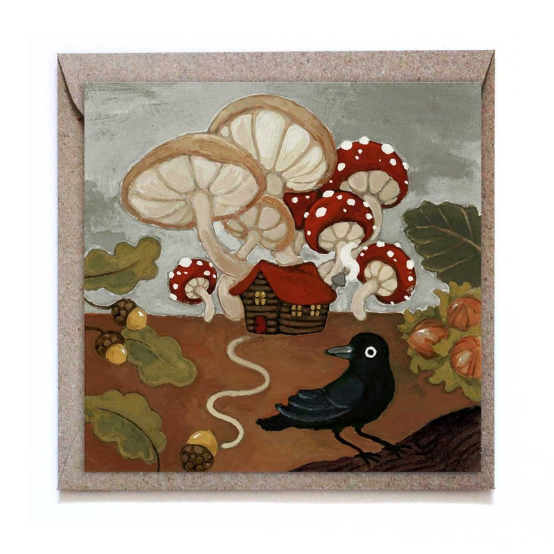 Greeting Card: Studiosatsch, The Raven - Tales for Tadpoles