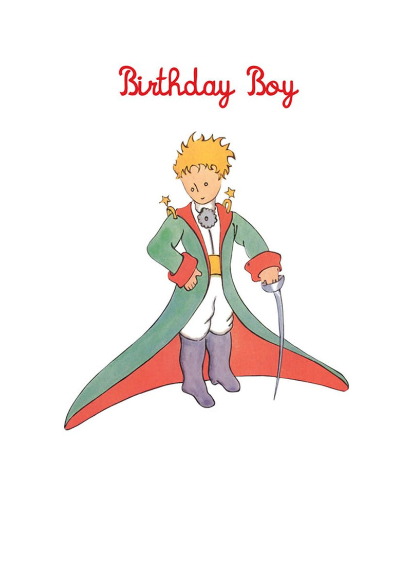 Greeting Card: The Little Prince - Birthday Boy - Tales for Tadpoles