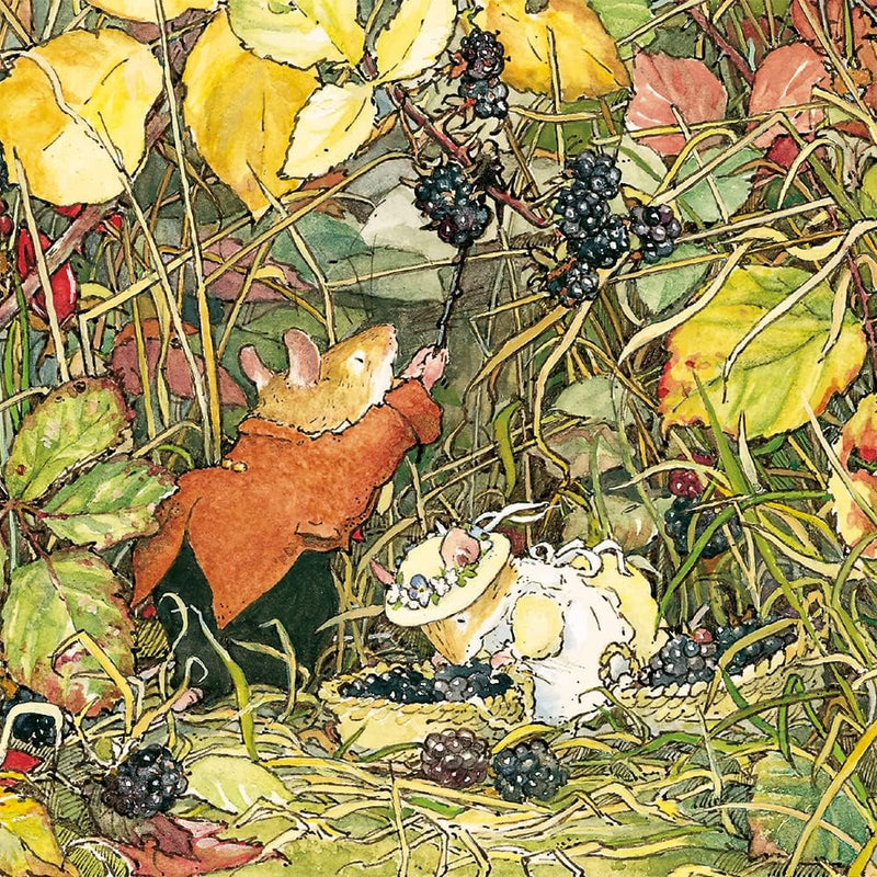 Greeting Cards: The Illustrators - Brambly Hedge (Blackberry Picking) - Tales for Tadpoles