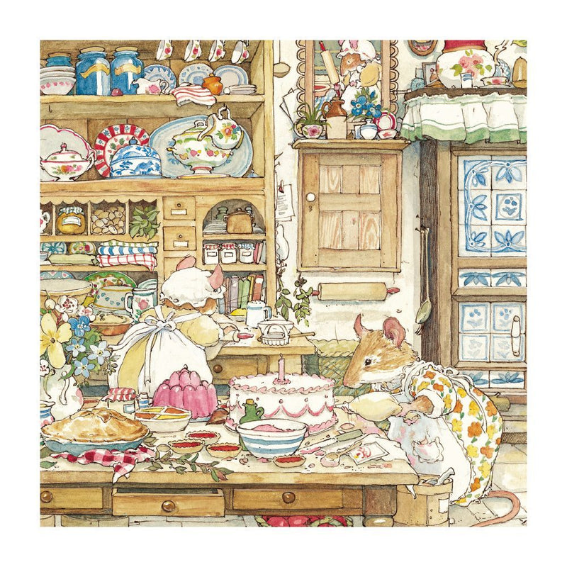 Greeting Cards: The Illustrators - Brambly Hedge (Picnic Preparations) - Tales for Tadpoles