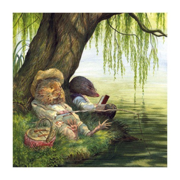 Greeting Cards: The Illustrators - The Wind in the Willows - Tales for Tadpoles