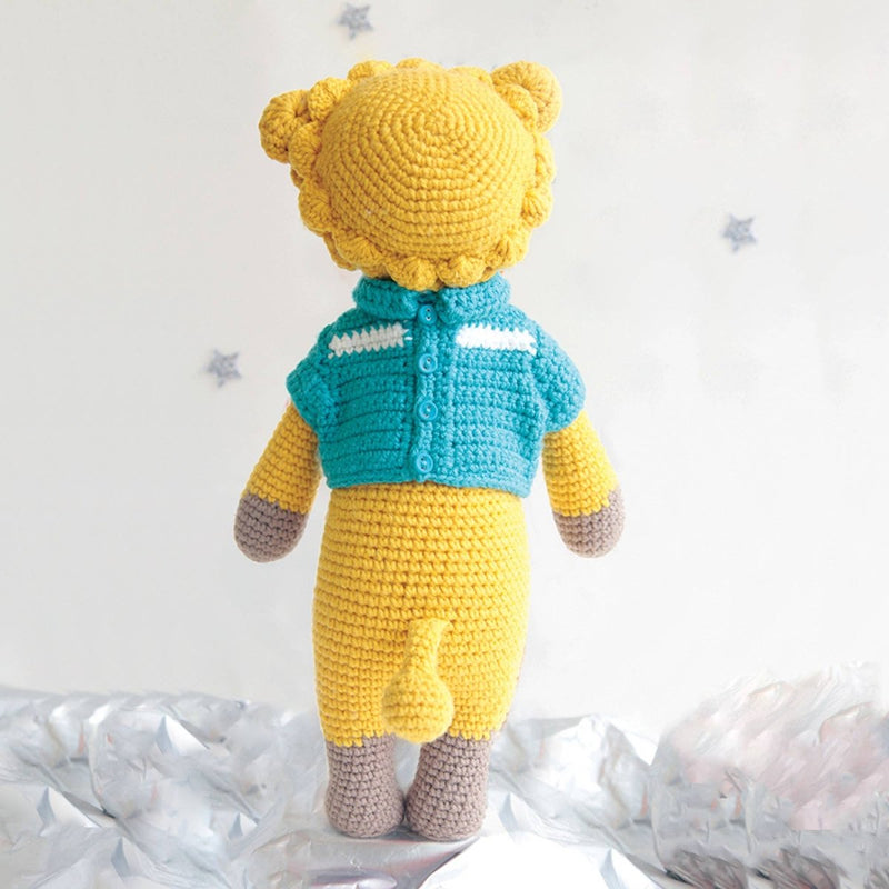 Handmade Crochet Doll: Little Knight Leo - Tales for Tadpoles