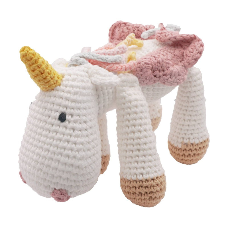 Handmade Crochet Doll: Unicorn - Tales for Tadpoles