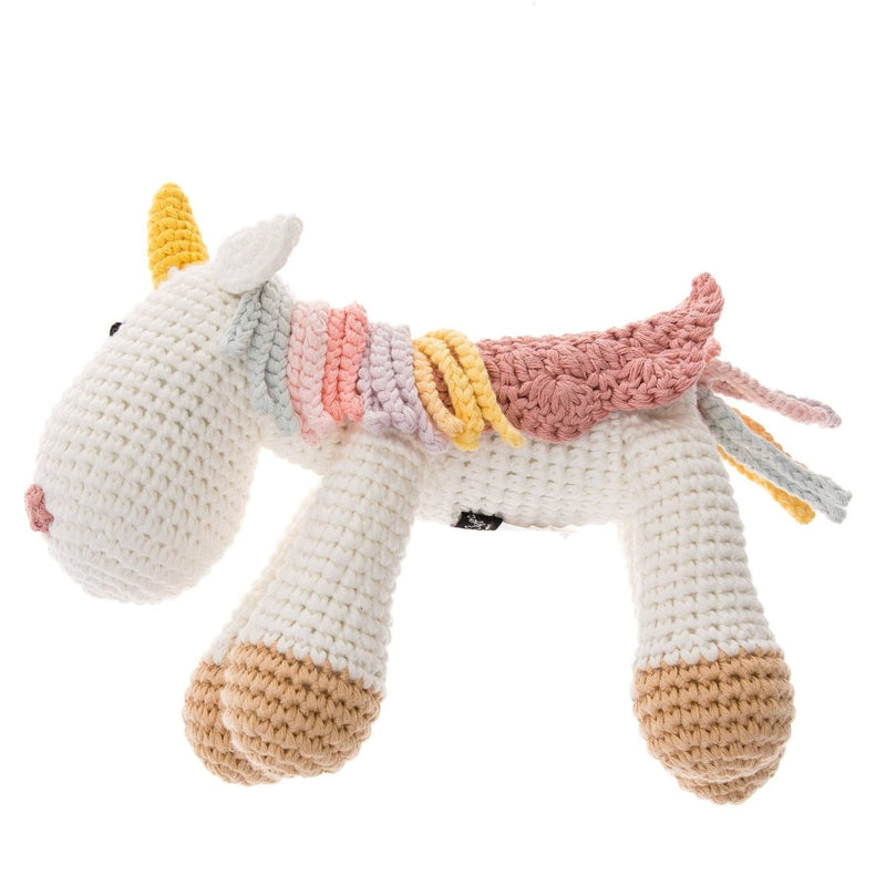 Handmade Crochet Doll: Unicorn - Tales for Tadpoles