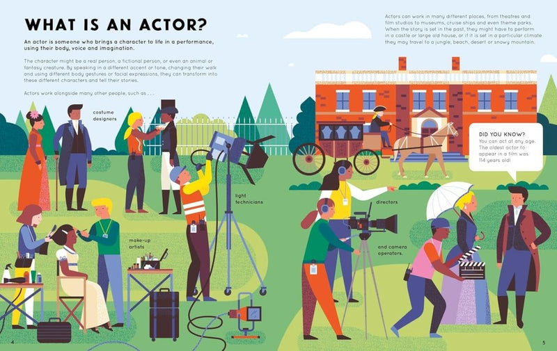 Hannah New: How to Be an Actor, illustrated by Sol Linero - Tales for Tadpoles
