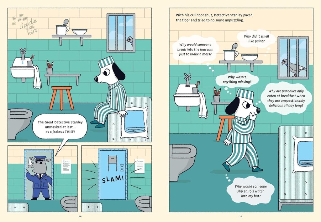 Hannah Tunnicliffe: Detective Stanley and the Mystery at the Museum, illustrated by Erica Harrison - Tales for Tadpoles