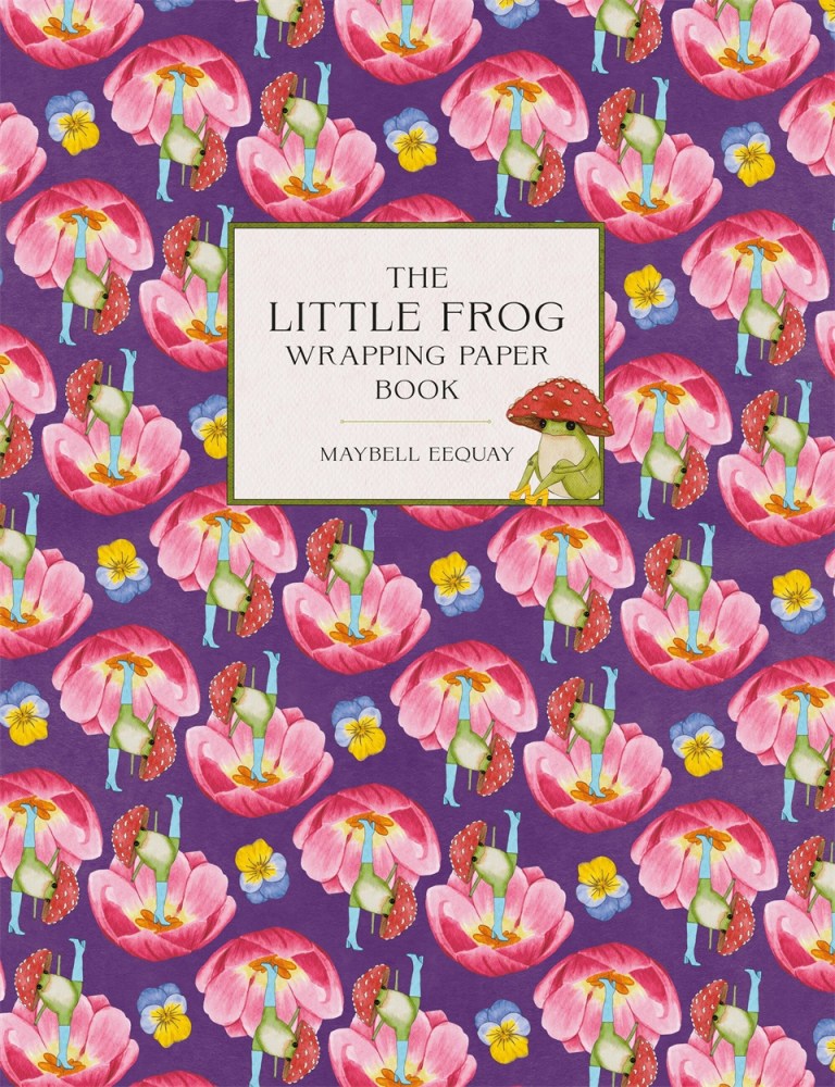 Wrapping Paper Book: The Little Frog, illustrated by Maybell Eequay