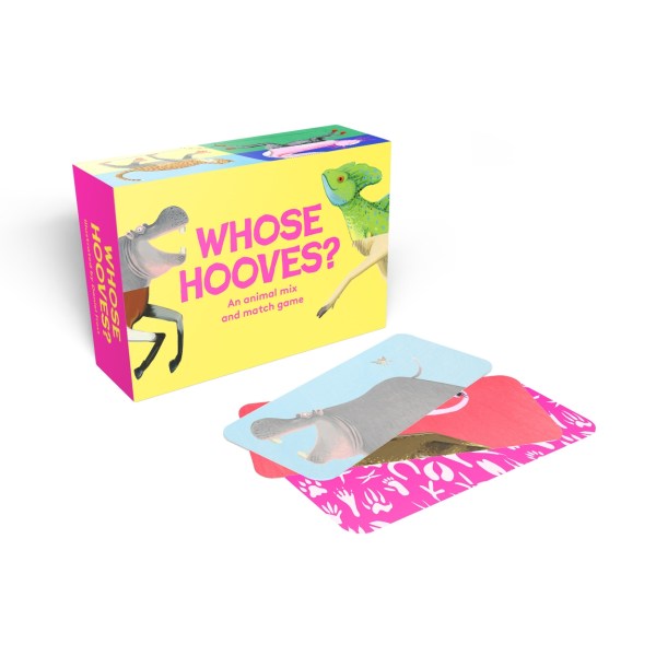 Mike Unwin: Whose Hooves?: An Animal Mix and Match Card Game , illustrated by Daniel Frost