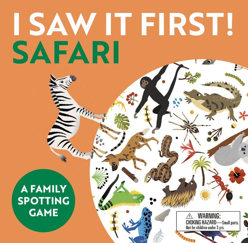 I Saw it First!: Safari (Travel Edition), illustrated by Caroline Selmes - Tales for Tadpoles