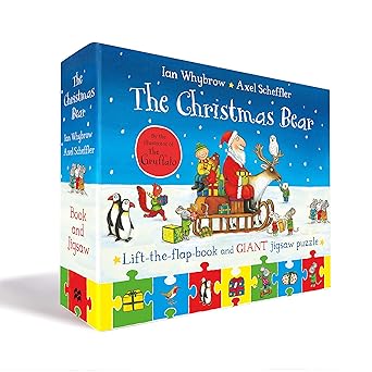 Ian Whybrow: The Christmas Bear Book and Jigsaw Set, illustrated by Axel Scheffler - Tales for Tadpoles