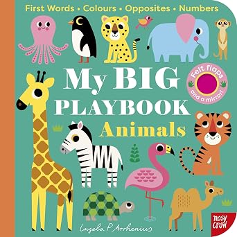 Ingela P Arrhenius: My Big Playbook, Animals - Tales for Tadpoles
