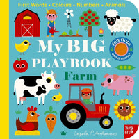 Ingela P. Arrhenius: My Big Playbook - Farm - Tales for Tadpoles
