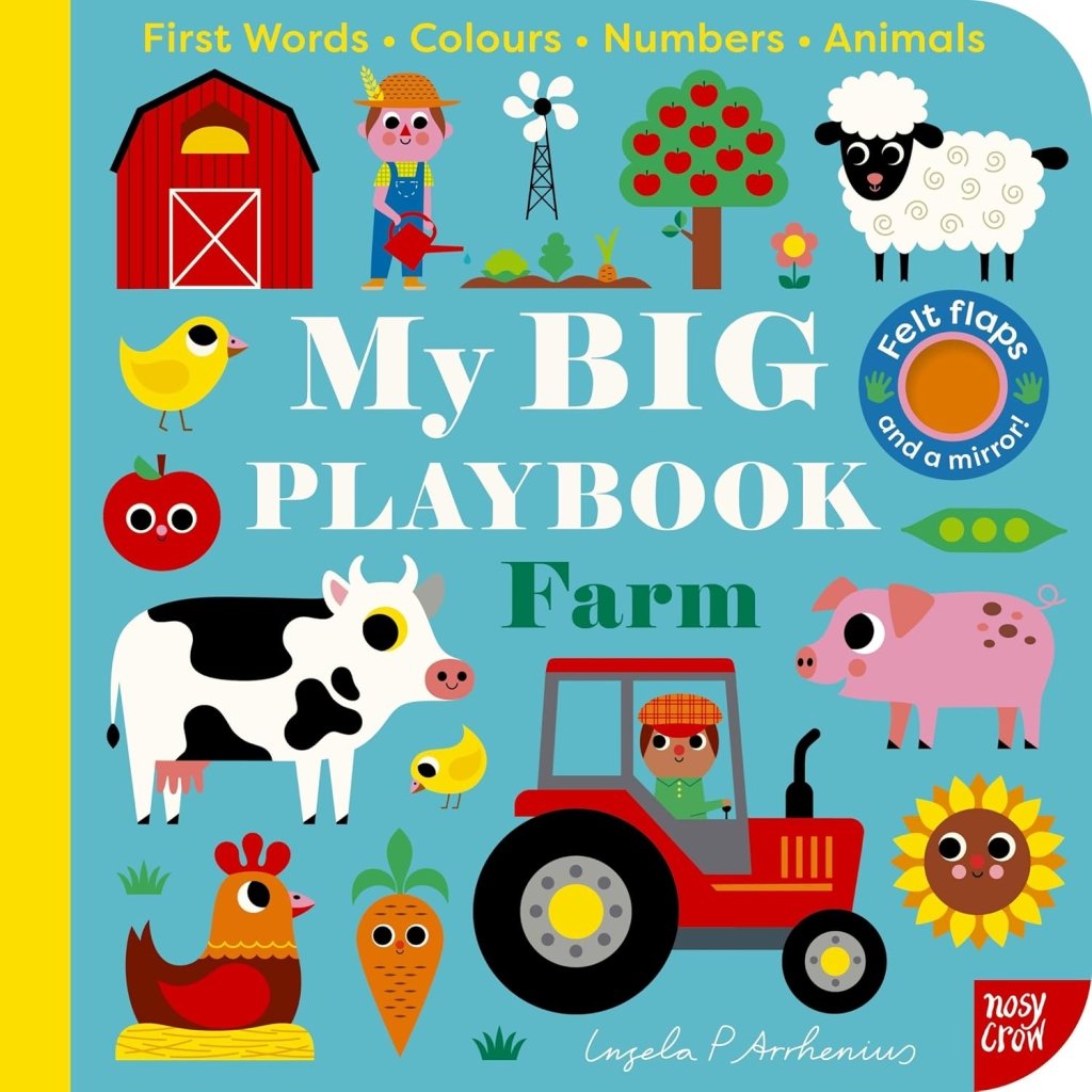 Ingela P. Arrhenius: My Big Playbook - Farm - Tales for Tadpoles