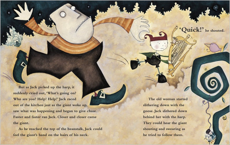 Richard Walker: Jack and the Beanstalk, illustrated by Niamh Sharkey