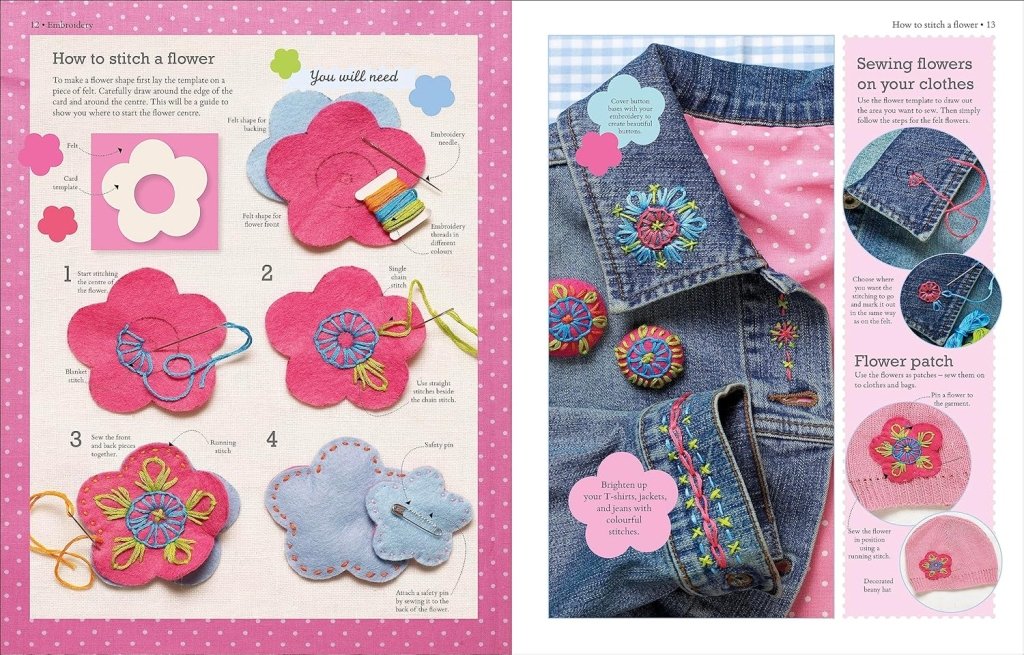 Jane Bull: Stitch-by-Stitch - A Beginner's Guide to Needlecraft - Tales for Tadpoles