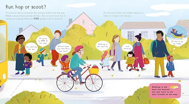 Jane Porter: Let's Get Ready for School, illustrated by Carolina Rabei - Tales for Tadpoles