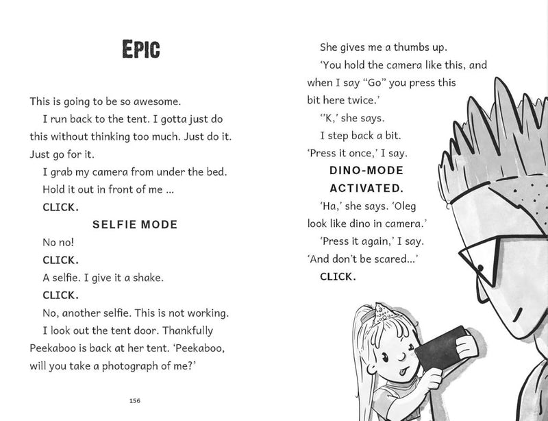 Jen Wallace: Dino Mode Activated!, illustrated by Alan O'Rourke - Tales for Tadpoles